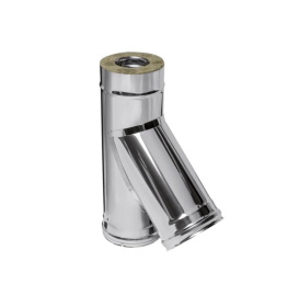 Сэндвич-тройник 135° (AISI 430/0,8мм + нерж.) Ф250х350