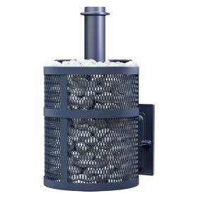 Чугунная печь для бани Искандер ЗК 18 (M) Pro Ураган