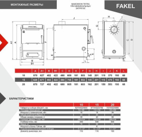 Твердотопливный котел  Fakel (Факел) 20 кВт