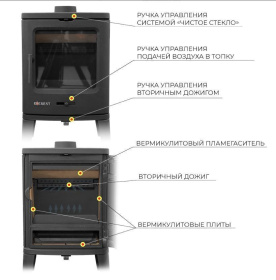 Печь-камин EVEREST B7