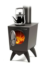 Отопительная печь Ле Бурже антрацит