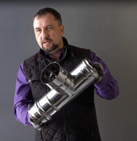 Конденсатоотвод для сэндвича (430/0,5 мм) Ф350 внутр.