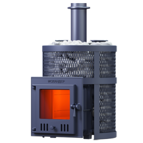 Чугунная печь для бани Искандер ЗК 14 (M) Ураган