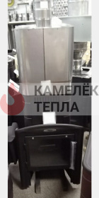 Банная печь Бирюса 2013 Carbon Витра ЗК антрацит