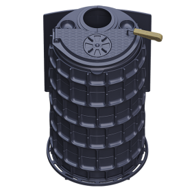 Чугунная банная печь AVANGARD ЗК 35 (П2)