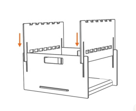 Мангал разборный