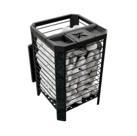 Чугунная банная печь Эйфория 45 сетка КТТ