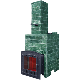 Облицовка Классика для банной печи Avangard 30 (М/П) Кирпич Змеевик