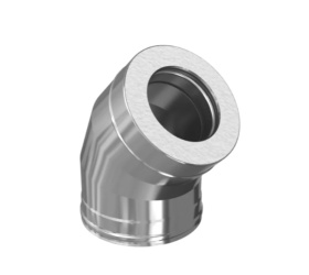 Сэндвич-колено AUSTENITE CERAMICS 135° (AISI 304/0,8 430) Ф150x210