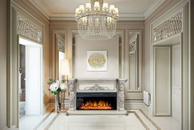 Портал Royal Flame Windsor 42 - Темный дуб