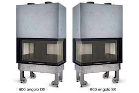 Каминная топка La Nordica Monoblocco 800 Angolo SX