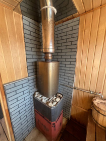 Огнестойкая плита декор КИРПИЧИКИ КОРОЕД КРАСНЫЙ 1200х600х9