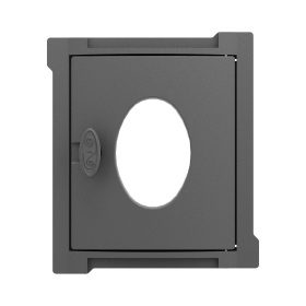 Дверка топочная уплотненная ДТУ-4АС, под стекло