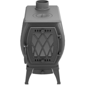 Чугунная печь-камин отопительная ПМЧ-10С