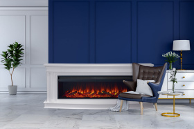 Портал Royal Flame Rome 60 - Белый
