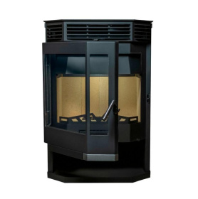 Стальная печь-камин Ангара 12 Аква