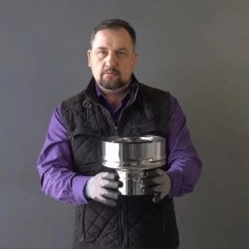 Старт-сэндвич (430/0,8мм + нерж.) Ф250х350