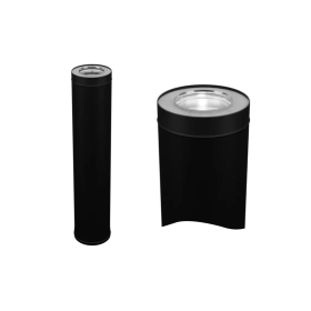 Сэндвич 0,5 м (430/0,8 мм + нерж / эмаль /600°) Blackside Ф115х200 Ceramics