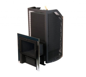 Банная печь Сибирь ЗК Панорамная дверца