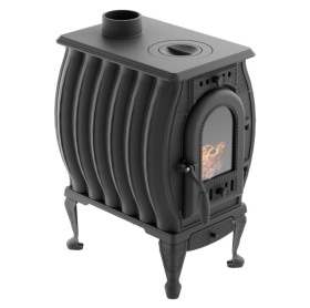 Чугунная печь-камин отопительная ПМЧ-8С