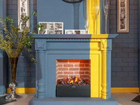 Портал Dimplex Edinburg - Орех