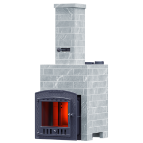 Облицовка Классика для банной печи Avangard 30 кирпич Талькохлорит