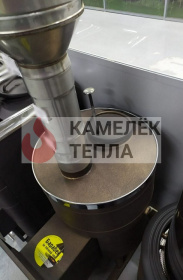 Банная печь Скоропарка 2012 Inox Люмина черная бронза