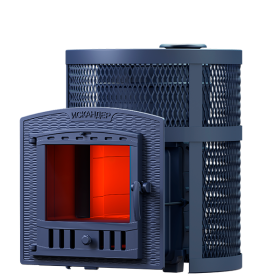 Чугунная печь для бани Искандер ЗК 16 (П2) Ураган