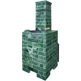 Облицовка Классика для банной печи Avangard 30 (М/П) Кирпич Змеевик