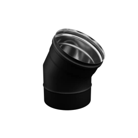 Колено угол 135° (AISI 430 0,8 мм) Blackside Ф150