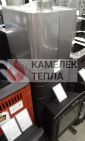 Банная печь Бирюса 2013 Carbon Витра ЗК антрацит