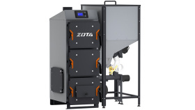 Автоматический твердотопливный котел ZOTA Focus 22 кВт