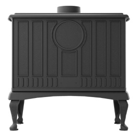 Чугунная печь-камин отопительная ПМЧ-9АС