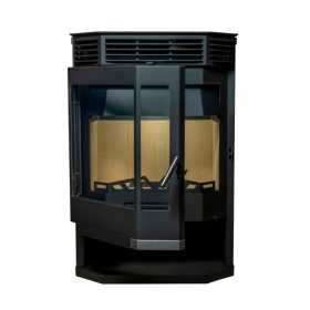 Стальная Печь-камин Ангара 12 Аква