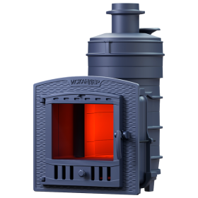 Чугунная банная печь Искандер ЗК 16 (П2)