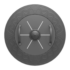 Печная круглая плита ПК-600 c КШ-400, RL38 (Ø600х100)
