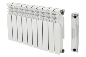 Радиатор биметаллический BM-80-350 (10 секций)