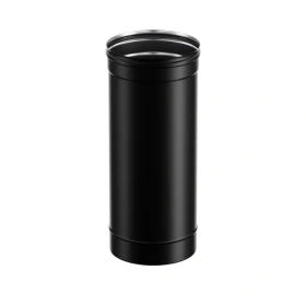 Дымоход 0,5 м (430/0,8 мм / эмаль /600° ) Blackside Ф115
