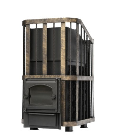 Премиальная банная печь Сибирь 40 ЗК без ВТК