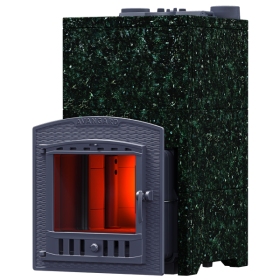 Облицовка Классика для банной печи Avangard 30 Серпентинит