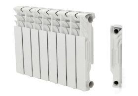 Радиатор алюминиевый AL-80-350 (8 секций)