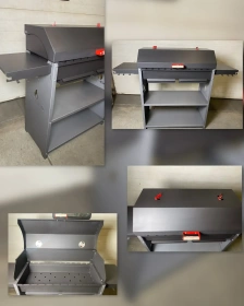 Мангал Народный 800 с крышкой