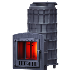 Чугунная печь для бани Авангард ЗК 40 (П2)