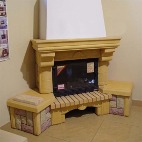 Каминная облицовка Элегия (рустик) 700 Каминная облицовка Элегия (рустик) 700